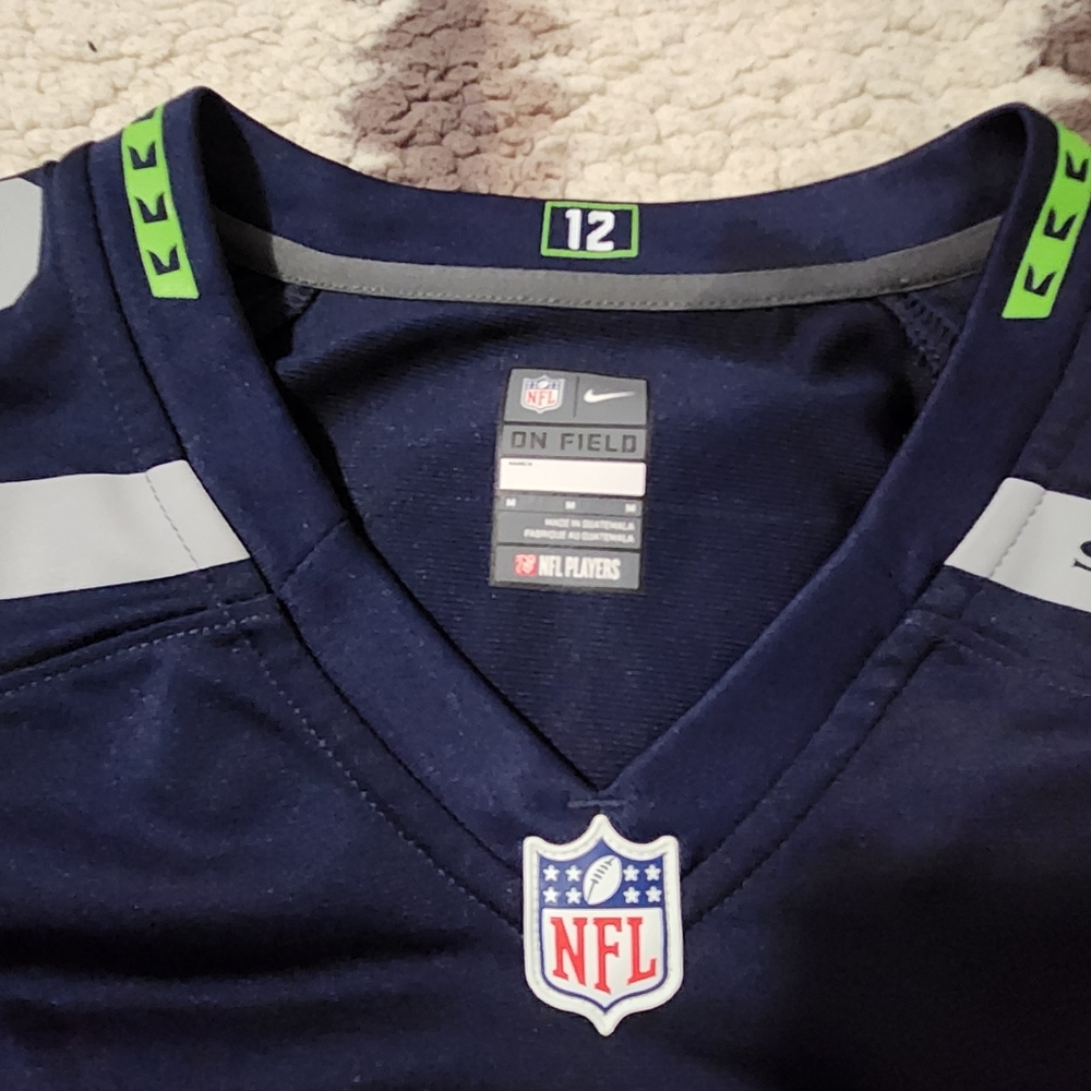 12th FanSeattle Seahawks .Youth Large / Women's .Nike Dri-FITNFLLimited Foot - Picture 4 of 4